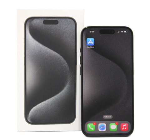 Apple IPhone 15 Pro - Titanio Negro Liberado 128 GB (G)