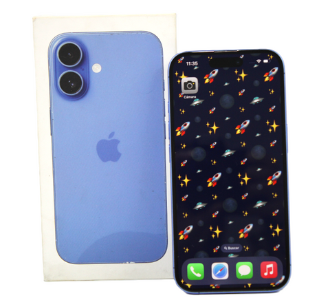 Apple IPhone 16 - Ultramarino Liberado 128 GB (G)