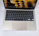 MacBook Air con Chip M3 de Apple 2024, 256 SSD 16 GB RAM Mod.A3113 13,6" (G)