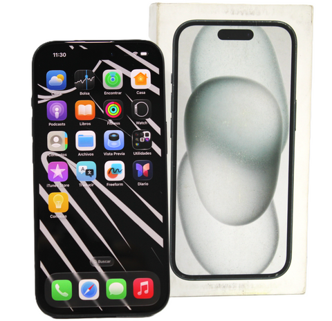 Apple IPhone 15 - Negro Liberado 128 GB (G)