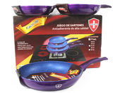 Juego De Sartenes Swiss Silver Mod.SSFPM (G)